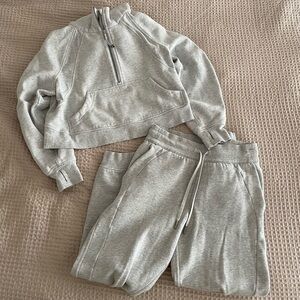 Lululemon Scuba Hoodie and Joggers Set